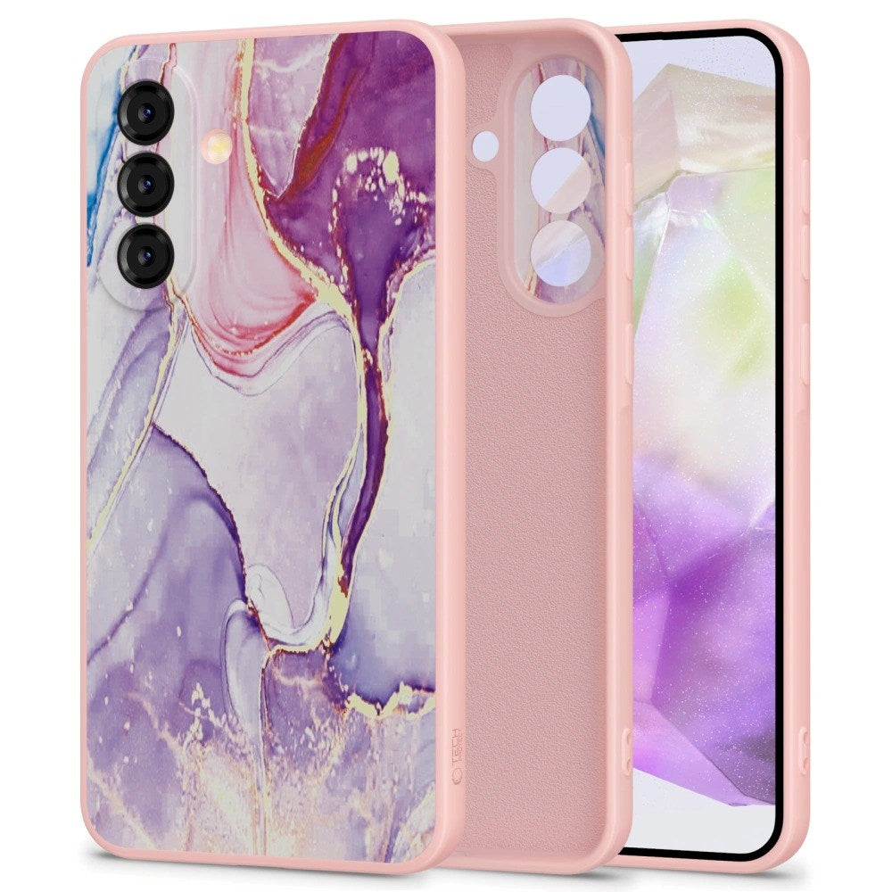 Samsung Galaxy A26 (5G) Tech-Protect Icon Case - Colorful Marble
