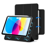 iPad 11" (2025) / 10.9" (2024 / 2022) Tech-Protect SmartCase Magnetic Flip Case - Black
