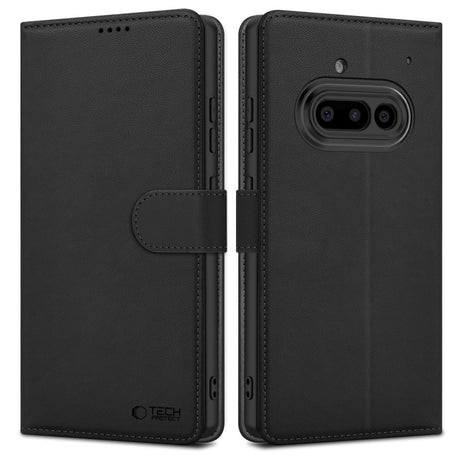 Nothing Phone (3a) Tech-Protect Flip Case with Wallet - Black