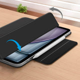 iPad Air 13" (2025 / 2024) Tech-Protect SmartCase Magnetic Flip Case - Black
