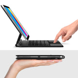 iPad 11" (2025) / 10.9" (2024/2022) Tech-Protect Case with English Keyboard - Black