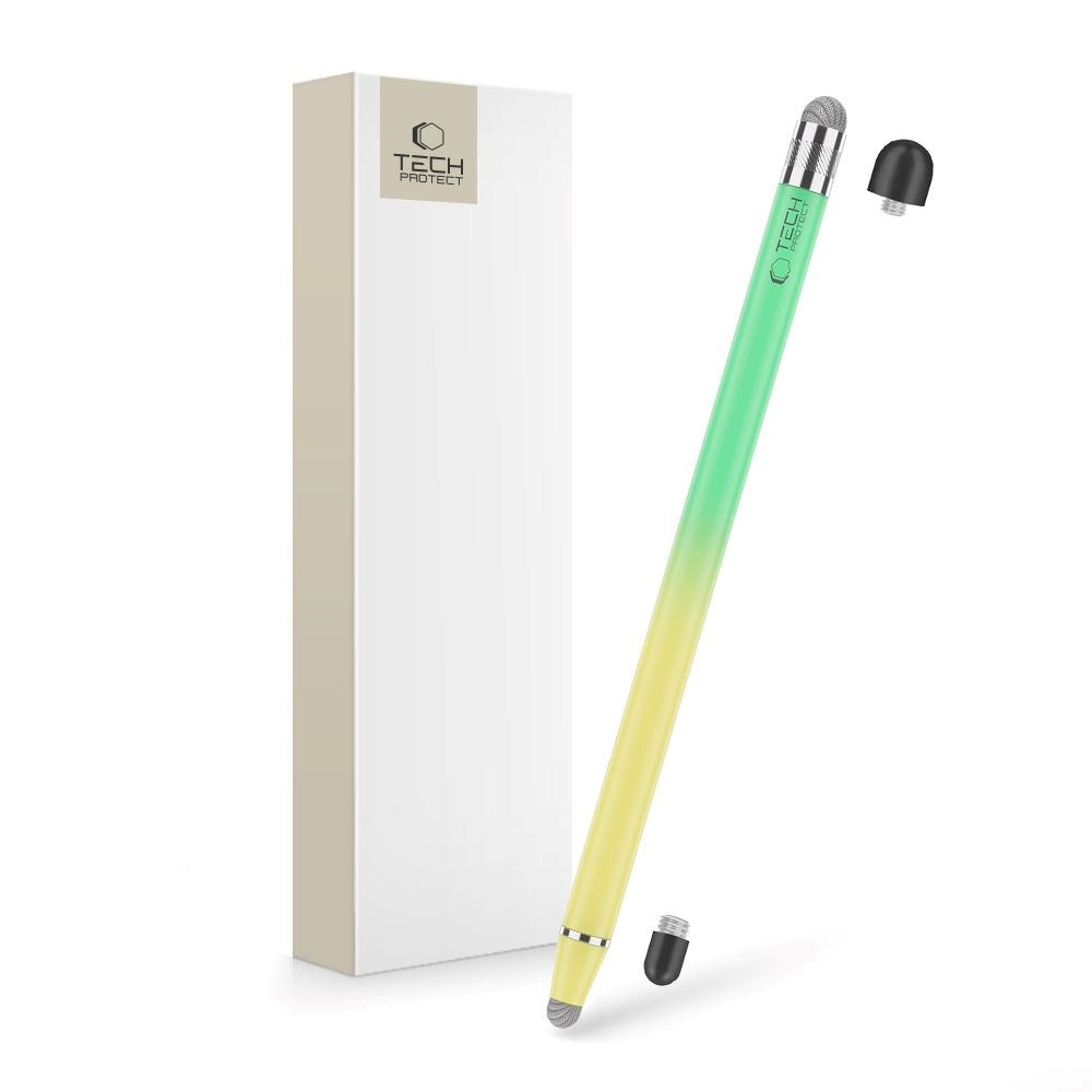 Tech-Protect USP100 Stylus Pen - Green/Yellow