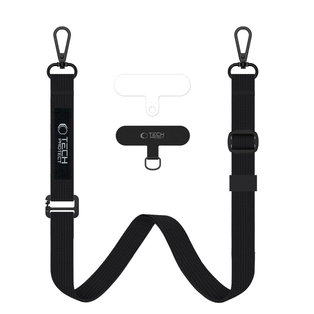 Tech-Protect C6S 2-in-1 Phone Strap - Black