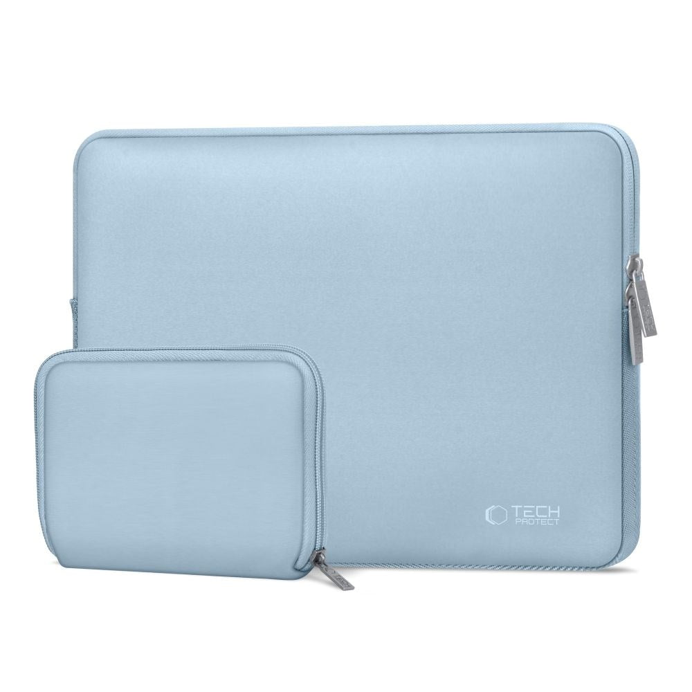 Tech-Protect Neoslim MacBook/Laptop 15-16" Sleeve with Small Bag - Blue