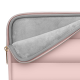 Tech-Protect Puffy MacBook / Laptop 13-14" Sleeve with Small Bag - Pink