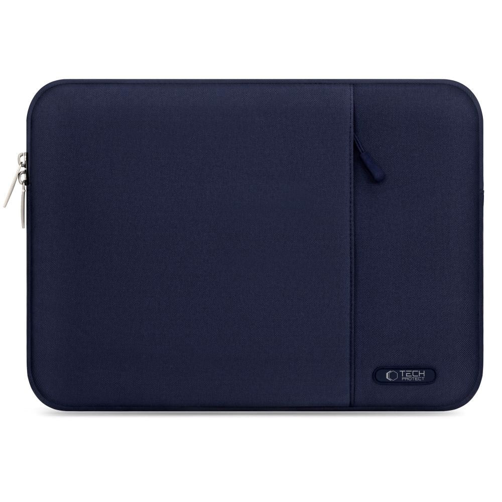 Tech-Protect Sleevy MacBook/Laptop 15-16" Sleeve with Pocket - Blue