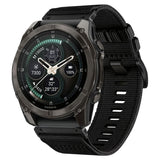 Universal Garmin 26mm QuickFit Tech-Protect Classic Nylon Strap - Black