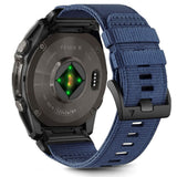 Universal Garmin 22mm QuickFit Classic Nylon Strap - Dark Blue