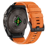 Universal Garmin 22mm QuickFit Tech-Protect Classic Nylon Strap - Orange