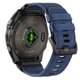 Universal Garmin 26mm QuickFit Tech-Protect Classic Nylon Strap - Blue
