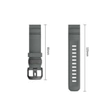 Universal Garmin 22mm QuickFit Tech-Protect Motion Watch Strap - Grey