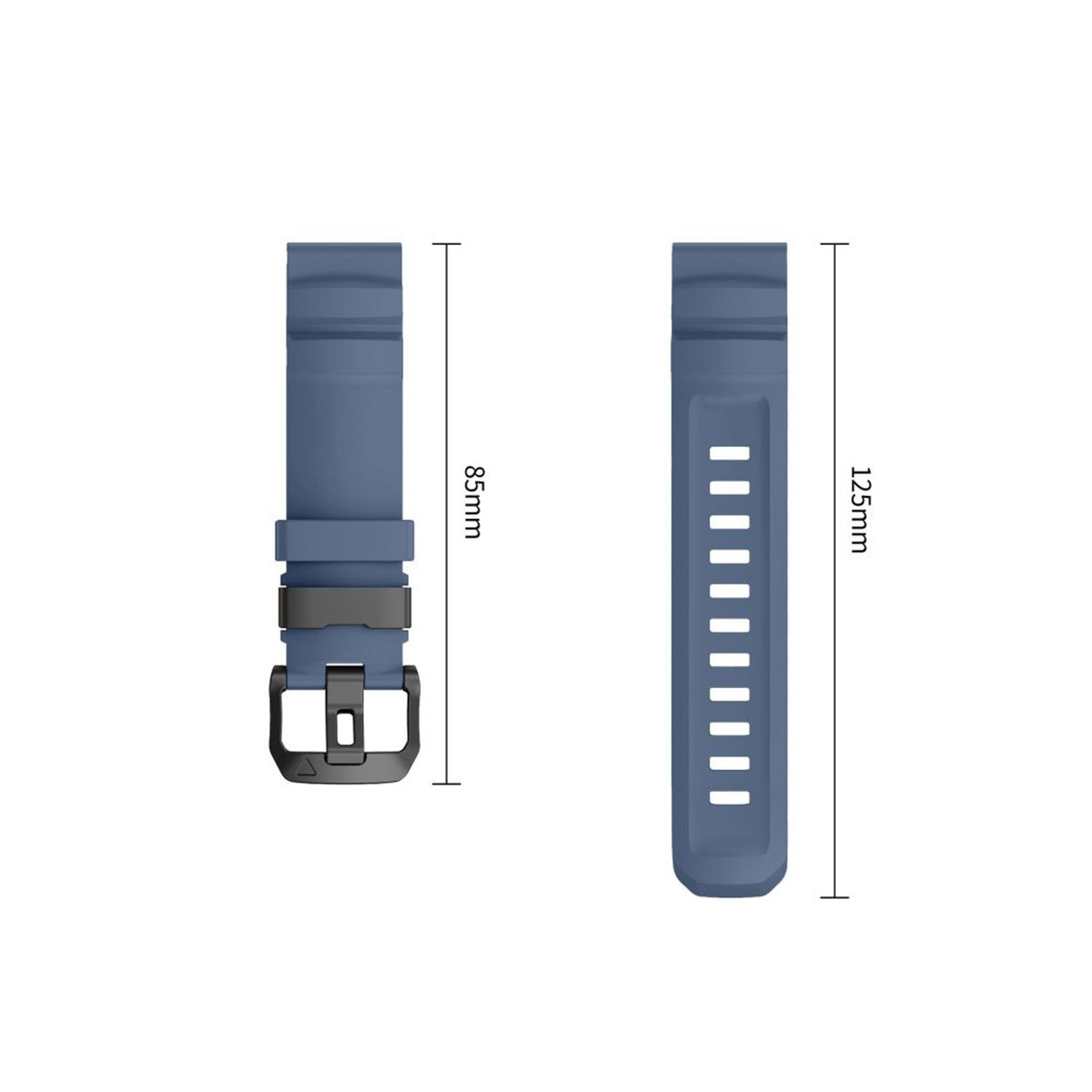 Universal Garmin 22mm QuickFit Tech-Protect Motion Watch Strap - Blue