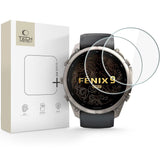 Garmin Fenix 9 Pro (51mm) Tech-Protect Glass Fit+ Screen Protector - 2 pcs - Transparent