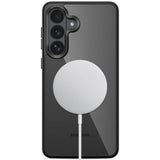 Samsung Galaxy S26 Tech-Protect MagMat Case - MagSafe Compatible - Transparent / Black
