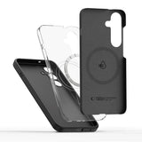 Samsung Galaxy S26+ (Plus) Tech-Protect Silicone Case - MagSafe Compatible - Black