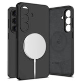 Samsung Galaxy S26+ (Plus) Tech-Protect Silicone Case - MagSafe Compatible - Black