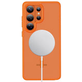 Samsung Galaxy S26 Ultra Tech-Protect MagMat Case - MagSafe Compatible - Matte Orange