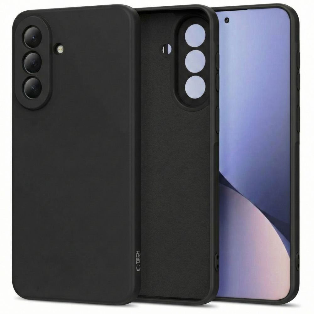 Samsung Galaxy A57 Tech-Protect Icon Silicone Case - Black