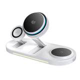 Tech-Protect A51 ARCTICBOOST 3-in-1 Wireless Charger 25W - MagSafe / Qi2 Compatible - White