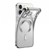 iPhone 18 Pro / 17 Pro Tech-Protect MagFlex Case - MagSafe Compatible - Silver / Transparent