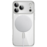 iPhone 18 Pro / 17 Pro Tech-Protect MagFlex Case - MagSafe Compatible - Silver / Transparent