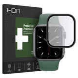 Apple Watch 4/5/6 / SE (44mm) Hofi Hybrid Screen Protection Transparent w. Black Edge