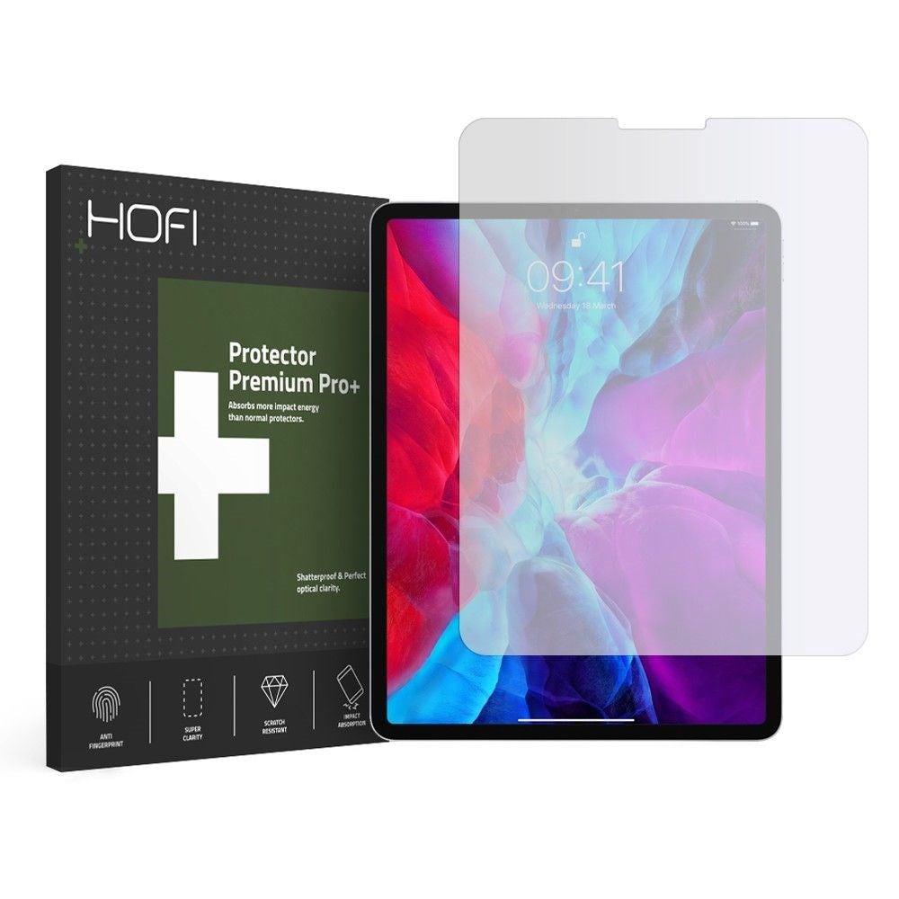 iPad Pro 12.9" (2022 / 2021 / 2020 / 2018) HOFI Premium Protector Pro+ Tempered Glass Screen Protector 9H