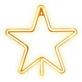 Forever Light LED Neon Sign Christmas - Yellow light with Christmas Star