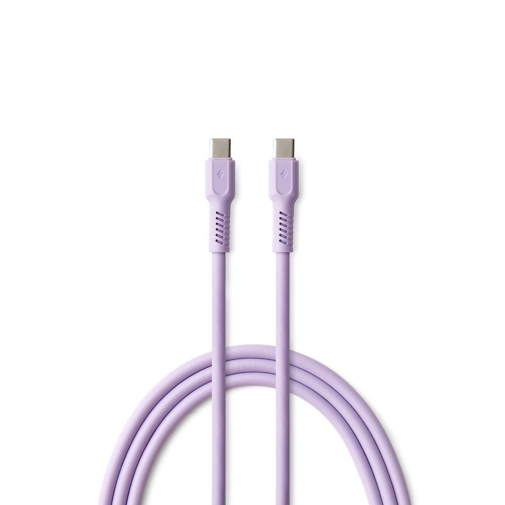 Colorum 60W USB-C to USB-C Cable - 1.8m - Lavender