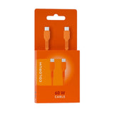 Colorum 60W USB-C to USB-C Cable - 1.8m - Orange