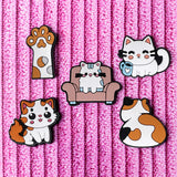 TFO 3D Stickers – 5 pcs – Cat