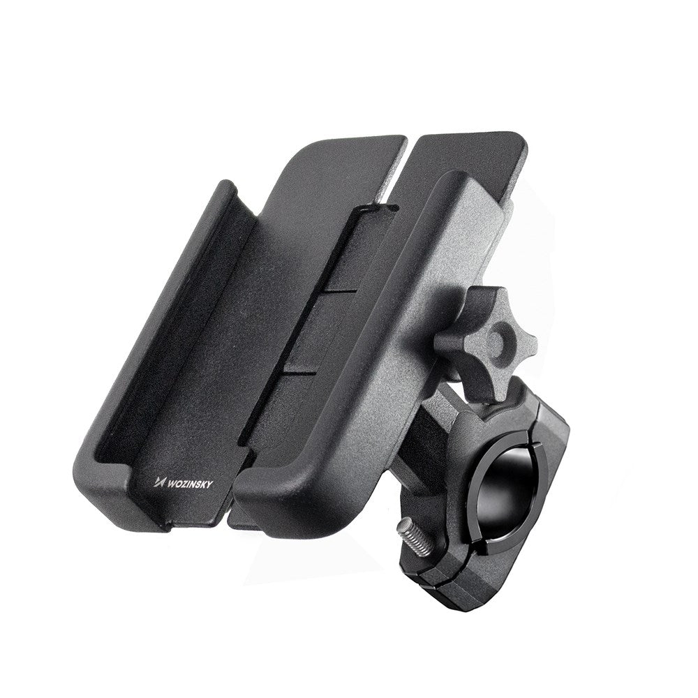 Wozinsky WBHBK3 Metal Phone Holder for Bicycle - Black