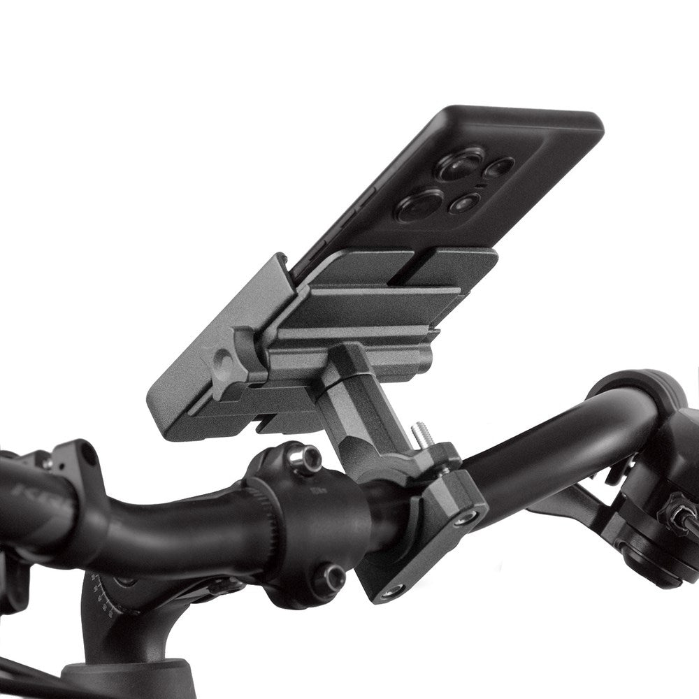 Wozinsky WBHBK3 Metal Phone Holder for Bicycle - Black