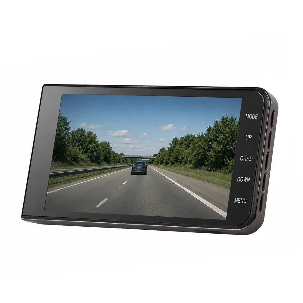 DVR979G Full HD Dashcam for Car Hurtel with Reversing Camera - Beige