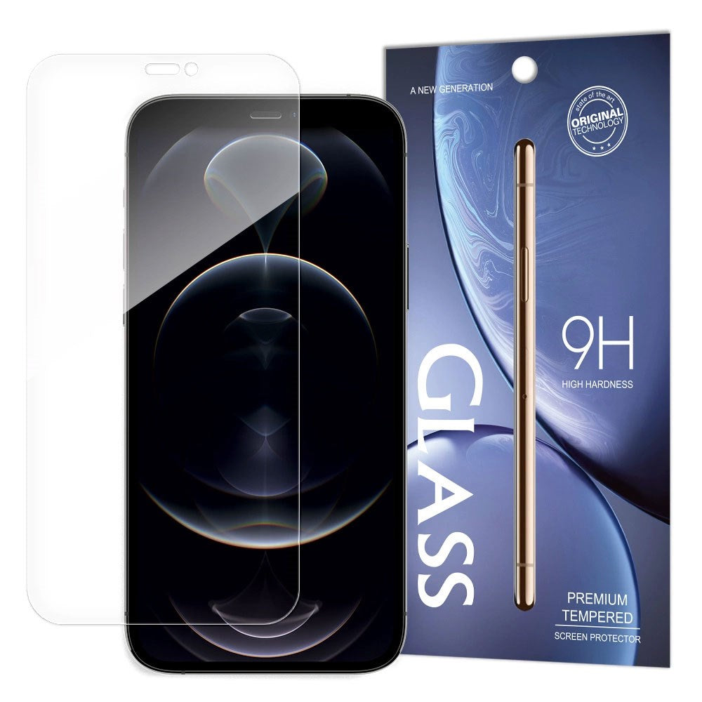 iPhone 17e / 16e / 14 / 13 / 13 Pro Hurtel Tempered Screen Protector Glass - Transparent