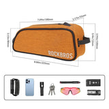Rockbros Bike Frame Bag - 0.7L - Orange
