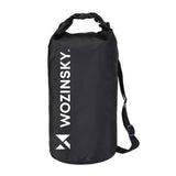 Wozinsky Waterproof Bag with Strap - 10L - Black