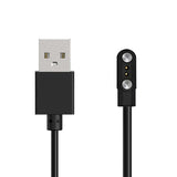 Hurtel Magnetic Charger for Smartwatch - 2-Pin / 2.8mm - Black