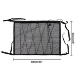Wozinsky Universal Organizer Net for Car Ceiling – Black