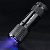 Wozinsky WLD-9L UV Flashlight for Trace Detection - Black