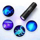 Wozinsky WLD-9L UV Flashlight for Trace Detection - Black
