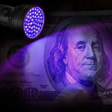 Wozinsky WLT-51L UV Flashlight for Trace Detection - Black