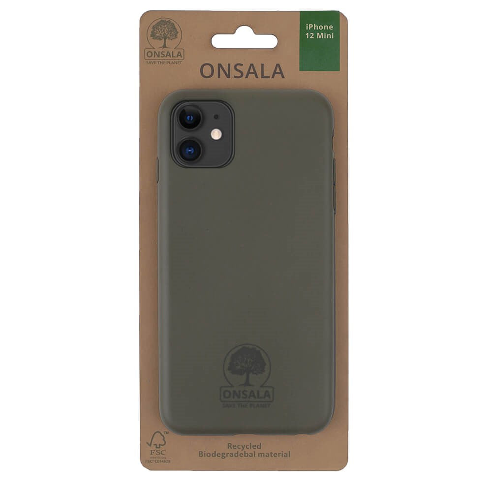 iPhone 12 Mini Gear Onsala Eco Case - Degradable Back Case - Green