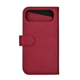 iPhone Air GEAR Faux Leather Flip Case - MagSafe Compatible - Red