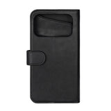 iPhone 17 Pro Max GEAR Faux Leather Flip Case - MagSafe Compatible - Black