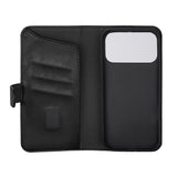 iPhone 17 Pro Max GEAR Faux Leather Flip Case - MagSafe Compatible - Black