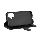 iPhone 17 GEAR Faux Leather Flip Case - MagSafe Compatible - Black