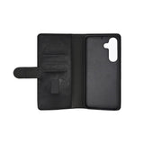 Samsung Galaxy S25+ (Plus) GEAR 2-in-1 Faux Leather Case with Card Holder - Black