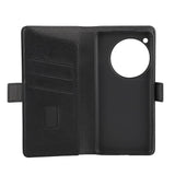 GEAR OnePlus 12R Leather Wallet Case - Black