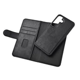 Samsung Galaxy S24+ (Plus) GEAR 2-in-1 Leather Wallet Case & Magnet - Black